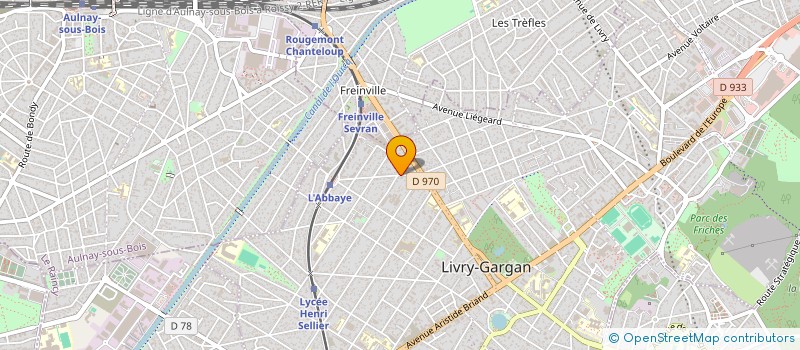 localisation de l'entreprise AUDITION ALPHA à LIVRY-GARGAN