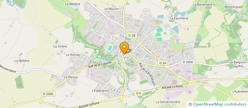 localisation de l'entreprise AUDITION BOUANCHEAU à LE POIRE-SUR-VIE