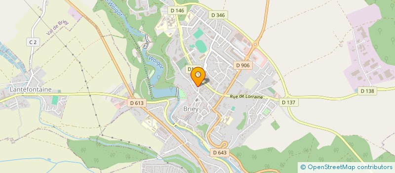 localisation de l'entreprise AUDITION BRIEY  VAL DE BRIEY