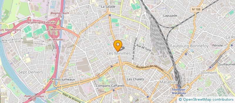localisation de l'entreprise AUDITION CASSIN MATHILDE à TOULOUSE