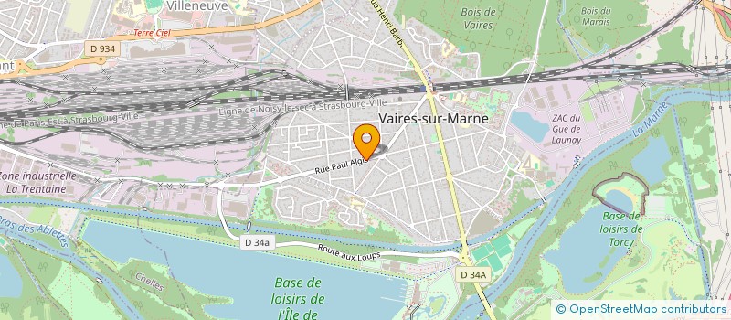 localisation de l'entreprise AUDITION DAVID TRAN  VAIRES-SUR-MARNE