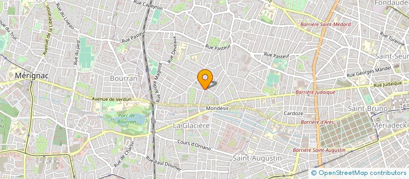 localisation de l'entreprise AUDITION DEL RIO à BORDEAUX