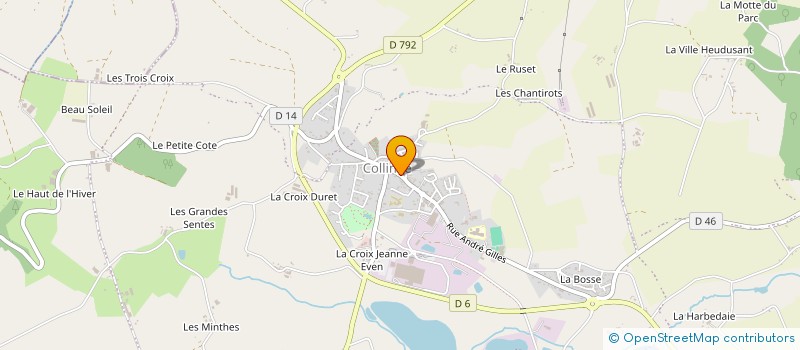 localisation de l'entreprise AUDITION DELAVERGNE-QUENOUILLERE à LE MENE