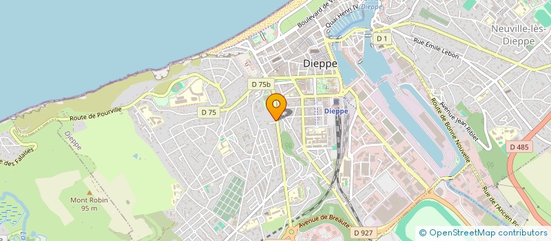 localisation de l'entreprise AUDITION DES BOCQUETS à DIEPPE