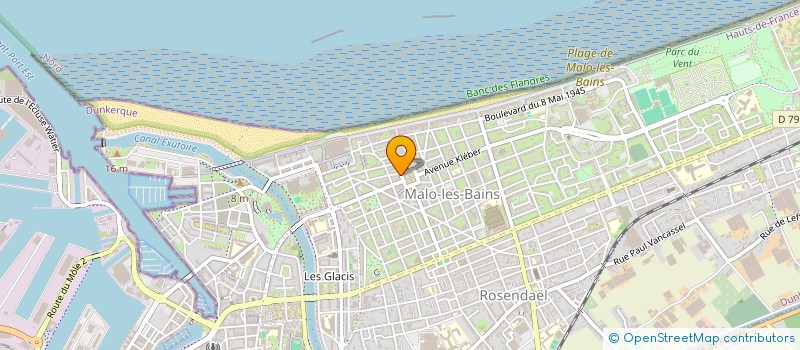 localisation de l'entreprise AUDITION DES HAUTS à DUNKERQUE