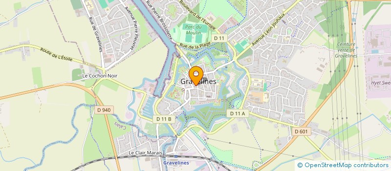 localisation de l'entreprise AUDITION DESAGES à GRAVELINES