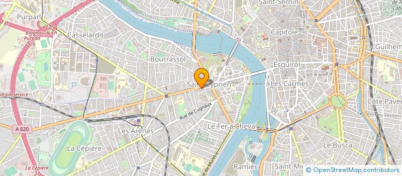 localisation de l'entreprise AUDITION FABRE TOULOUSE à TOULOUSE