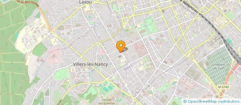 localisation de l'entreprise AUDITION FLEURENCE à VILLERS-LES-NANCY