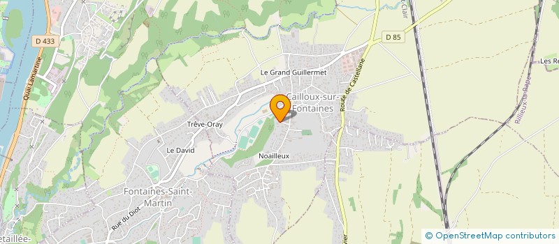 localisation de l'entreprise AUDITION GL  CAILLOUX-SUR-FONTAINES