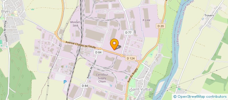 localisation de l'entreprise AUDITION LAGNIEU  LAGNIEU