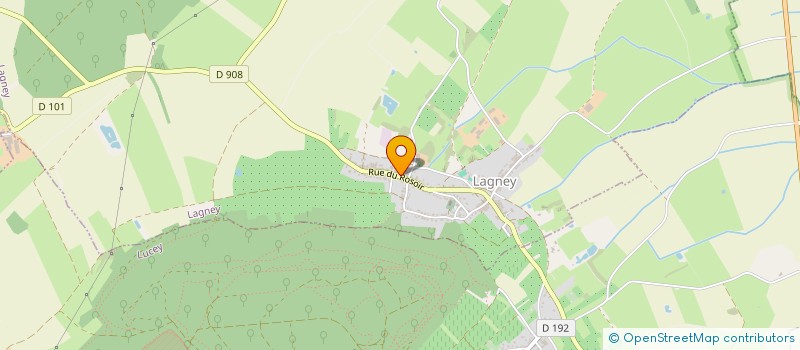 localisation de l'entreprise AUDITION MANOE  LAGNEY