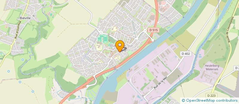 localisation de l'entreprise AUDITION SALAUN BLAINVILLE  BLAINVILLE-SUR-ORNE