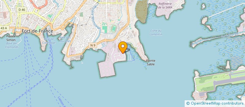 localisation de l'entreprise AUDITION SOLUTION ANTILLES à FORT-DE-FRANCE