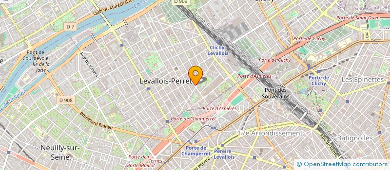 localisation de l'entreprise AUDITORIUM LOUISE MICHEL à LEVALLOIS-PERRET