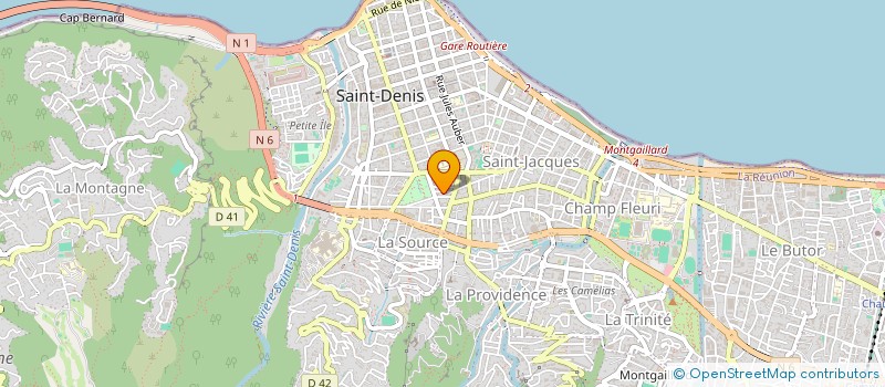 localisation de l'entreprise AUDITS, DIAGNOSTICS, CONSEILS EN SURETE REUNION à SAINT-DENIS