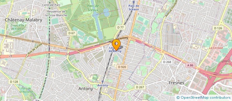 localisation de l'entreprise AUDITS FONCTIONNELS ET LEGAUX CONSEIL à ANTONY