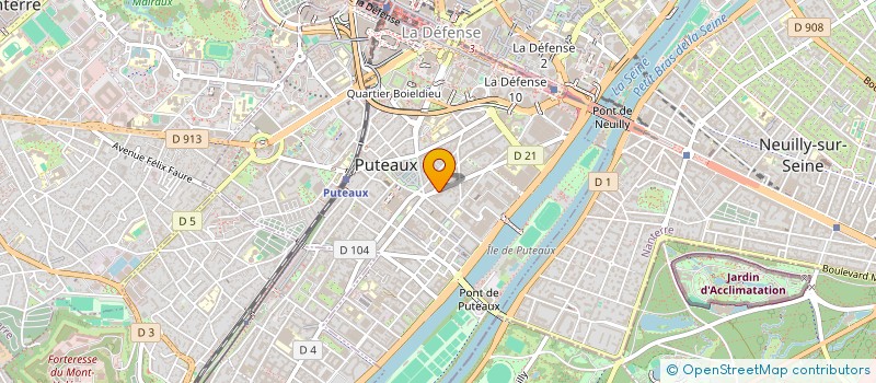 localisation de l'entreprise AUDIXIA à PUTEAUX