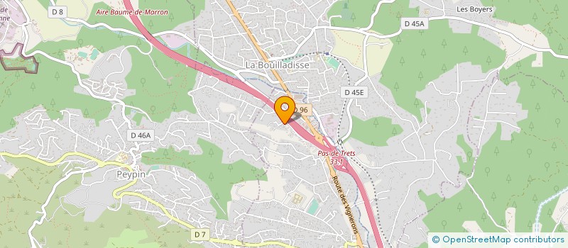 localisation de l'entreprise AUDLINE  LA DESTROUSSE