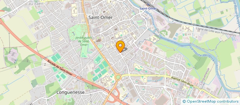 localisation de l'entreprise AUDO BATIMENT  SAINT-OMER