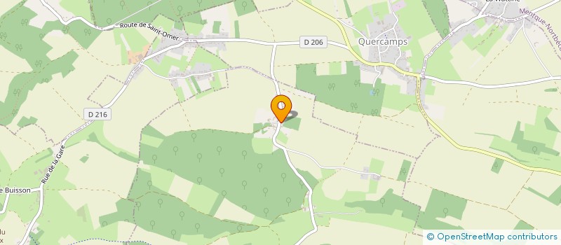 localisation de l'entreprise AUDO'BOIS à BOUVELINGHEM