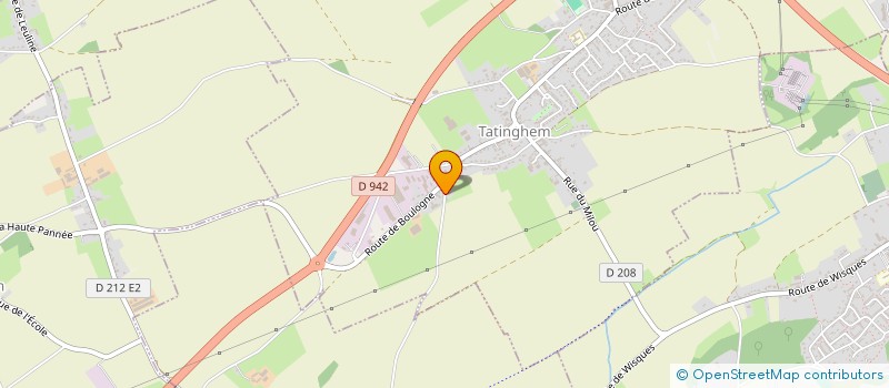 localisation de l'entreprise AUDO NETTOYAGE PROFESSIONNEL  SAINT-MARTIN-LEZ-TATINGHEM