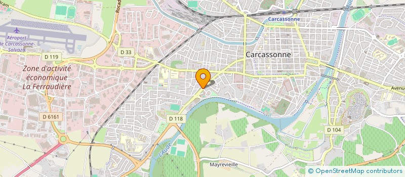 localisation de l'entreprise AUDOIS UKRAINIENS ENTRAIDE à CARCASSONNE