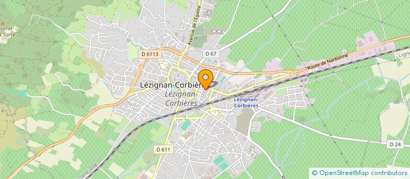 localisation de l'entreprise AUDOISE ALCARAS BENZAHRA à LEZIGNAN-CORBIERES