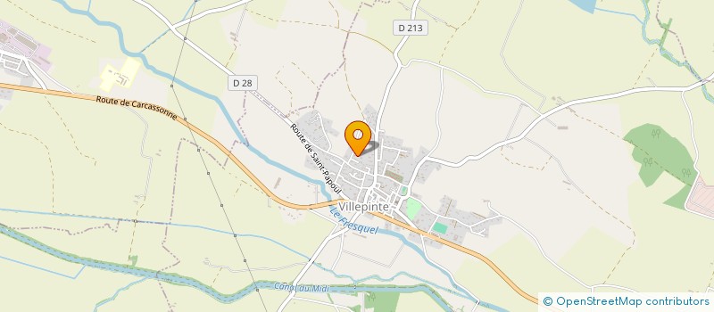 localisation de l'entreprise AUDOISE SERVICES à VILLEPINTE