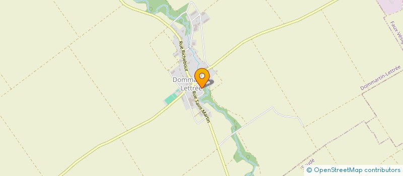 localisation de l'entreprise AUDOMA  DOMMARTIN-LETTREE