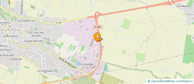 localisation de l'entreprise AUDOUARD MOBILITE URBAINE  DOUE-EN-ANJOU