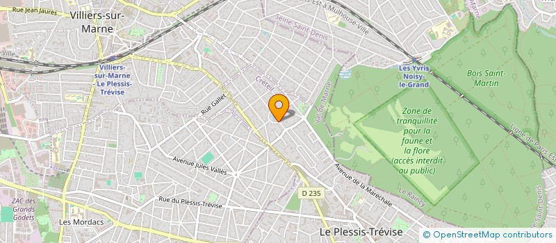 localisation de l'entreprise AUDOUZE PARTICIPATIONS  LE PLESSIS-TREVISE