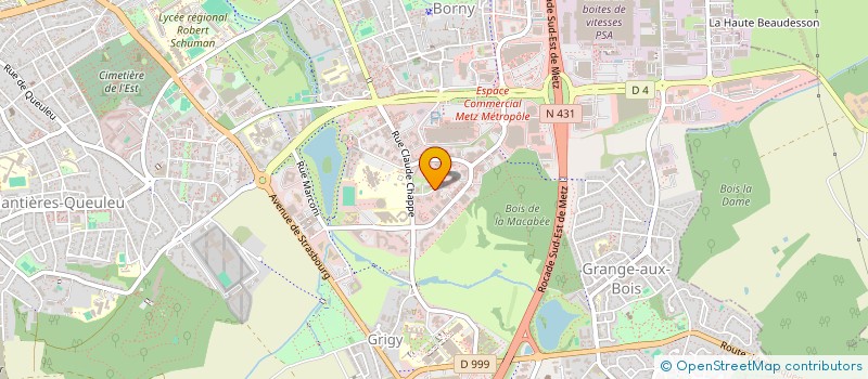 localisation de l'entreprise AUDRA MICRO FRANCE SARL  METZ