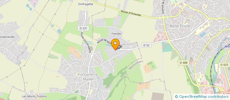 localisation de l'entreprise AUDRAN  FONTAINE-LA-MALLET