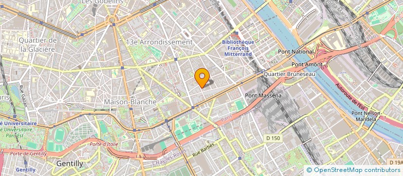 localisation de l'entreprise AUDRECO FORMATION à PARIS