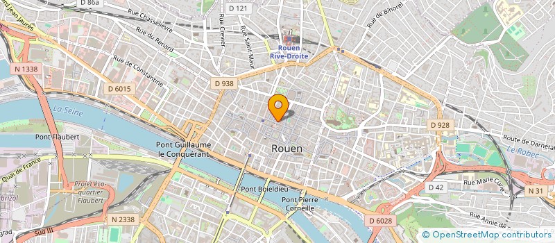 localisation de l'entreprise AUDREMAIN à ROUEN