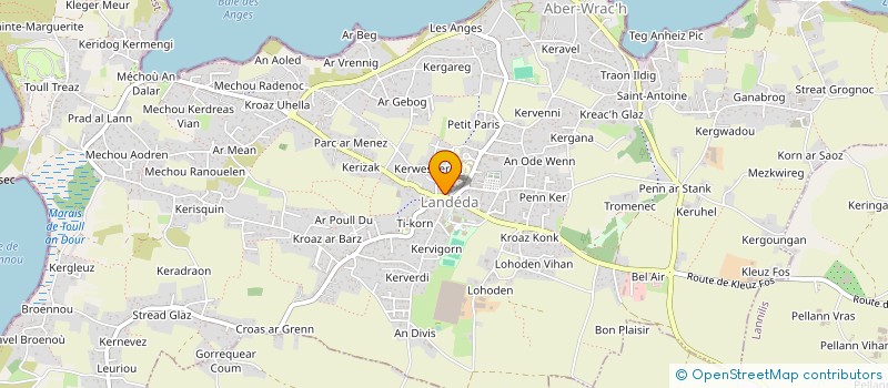 localisation de l'entreprise AUDREN  LANNILIS