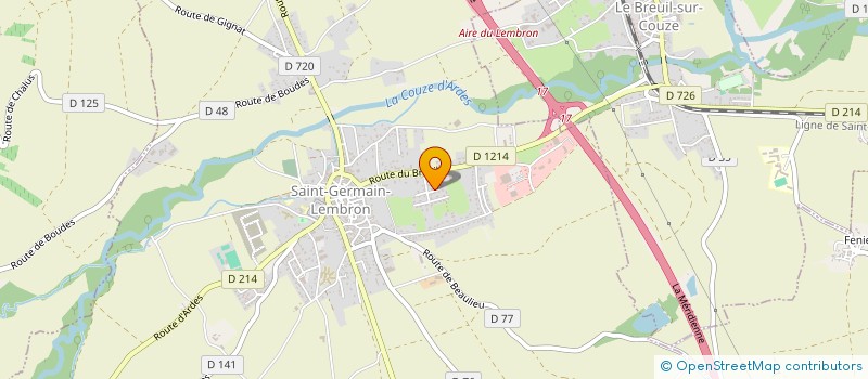 localisation de l'entreprise AUDRENKA  CHARBONNIER-LES-MINES