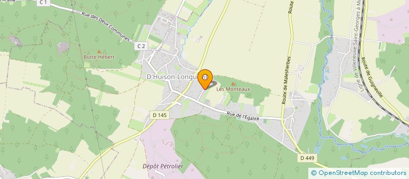 localisation de l'entreprise AUDRENOV à D'HUISON LONGUEVILLE
