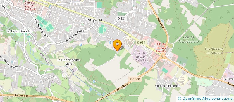 localisation de l'entreprise AUDREST à L'ISLE-D'ESPAGNAC