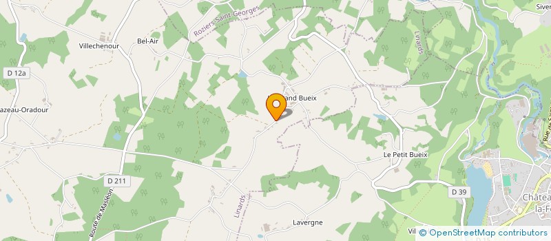 localisation de l'entreprise AUDREY CHAMBARAUD & QUENTIN BOUCHER à LINARDS