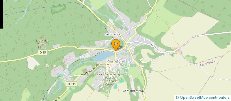 localisation de l'entreprise AUDREY CHAPRON & SABINE PALMA - NOTAIRES  PIERREFONDS