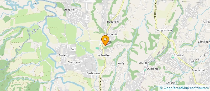 localisation de l'entreprise AUDREY CHARBONNE  LAMENTIN