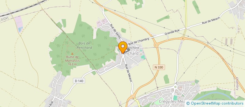 localisation de l'entreprise AUDREY HILLEBRAND - COACH DE CARRIERE à MAREUIL-LES-MEAUX
