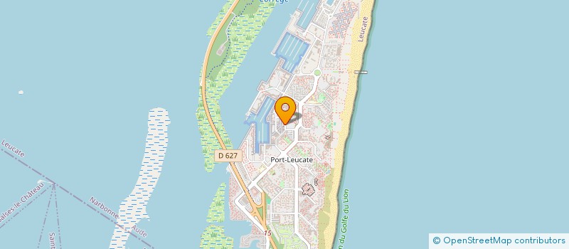 localisation de l'entreprise AUDREY LOUIS LMNP  LEUCATE