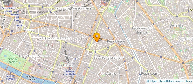 localisation de l'entreprise AUDREY MAGNE DESIGN D'ESPACE  PARIS