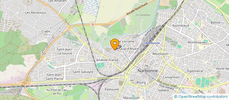localisation de l'entreprise AUDREY MICHEL NARBONNE à NARBONNE