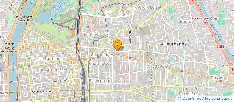 localisation de l'entreprise AUDREY NEXT GEN  VILLEURBANNE