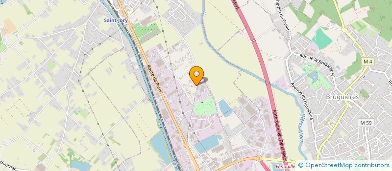 localisation de l'entreprise AUDREY NICOLAS ET THOMAS BARAILLE  SAINT-JORY