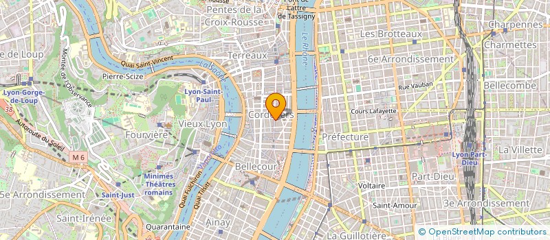 localisation de l'entreprise AUDREY RAVIT  LYON