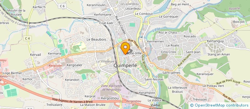 localisation de l'entreprise AUDREY TAXI  REDENE